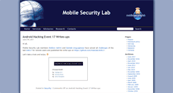 Desktop Screenshot of mseclab.com