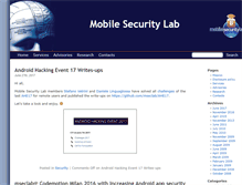 Tablet Screenshot of mseclab.com